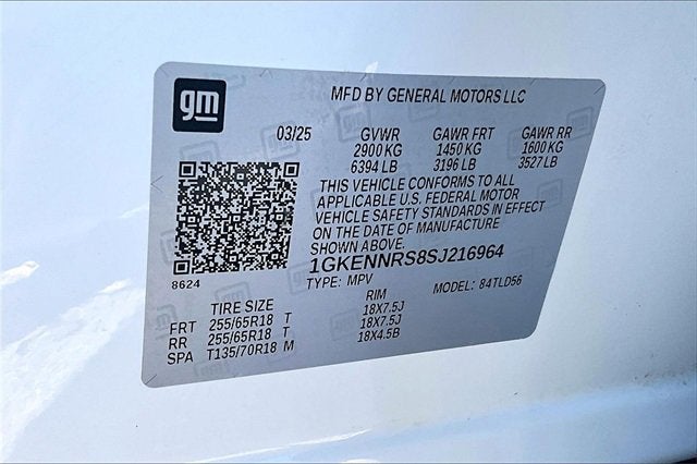 2025 GMC Acadia Elevation