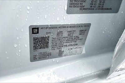 2020 Chevrolet Silverado 1500 LT