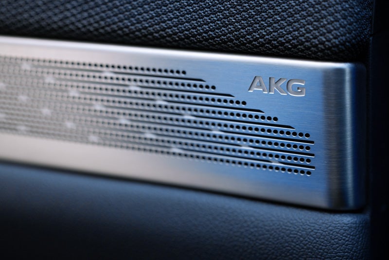 Close-up View of the AKG Studio Audio Speaker | Sudbay Cadillac in Gloucester MA